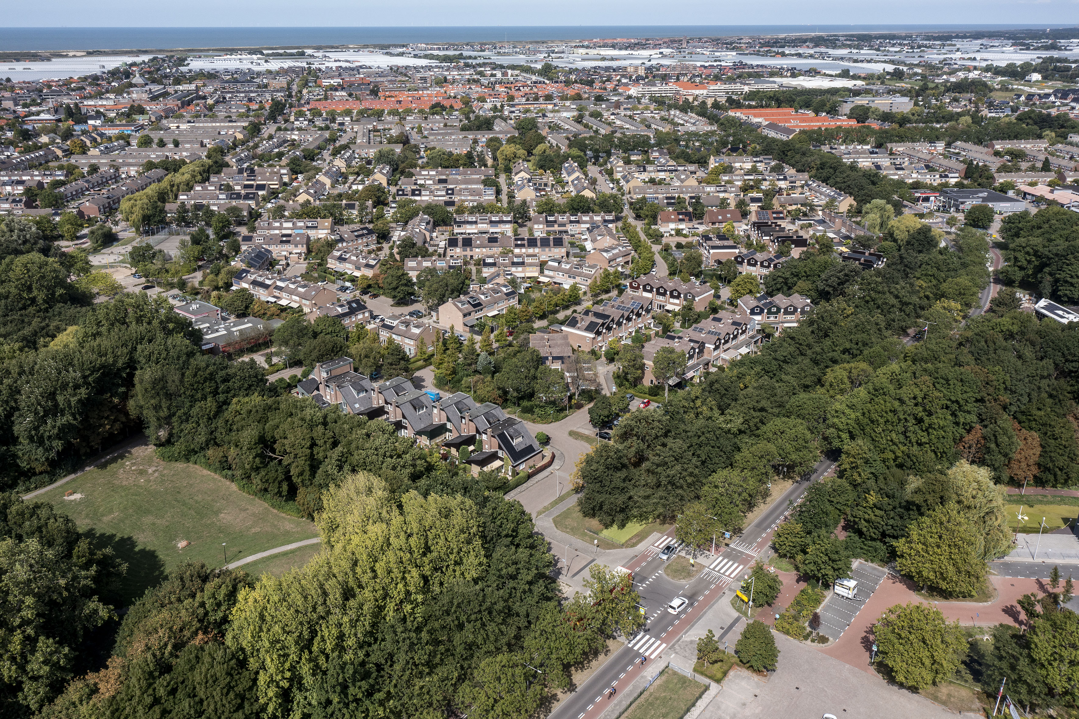 Luchtfoto gemeente Westland